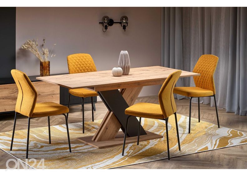 Удлиняющийся обеденный стол 130/175x85 cm увеличить