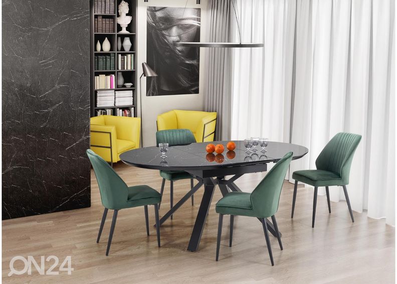 Удлиняющийся обеденный стол 130/180x130 cm увеличить