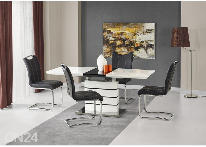 Удлиняющийся обеденный стол 140-180x80 cm увеличить