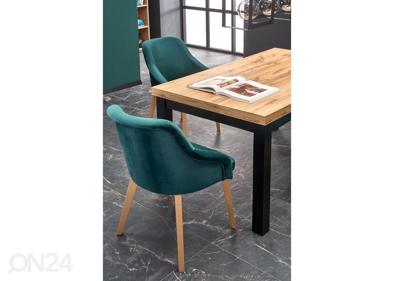 Удлиняющийся обеденный стол 140/220x80 cm увеличить