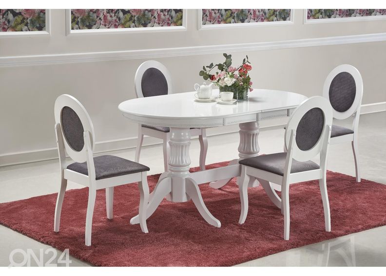 Удлиняющийся обеденный стол 150/190x90 cm увеличить