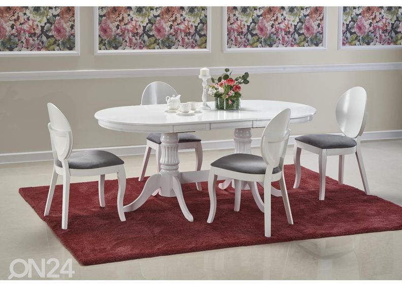 Удлиняющийся обеденный стол 150/190x90 cm увеличить