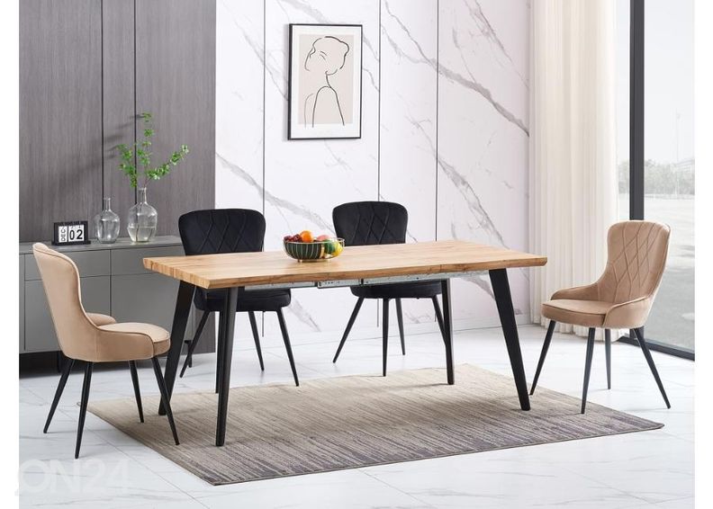 Удлиняющийся обеденный стол 150-210x90 cm увеличить