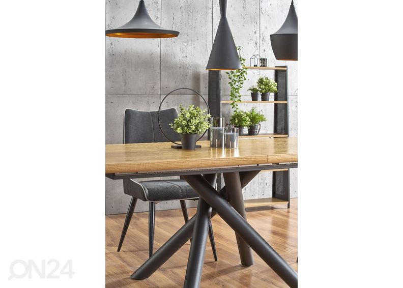 Удлиняющийся обеденный стол 160/200x90 cm увеличить