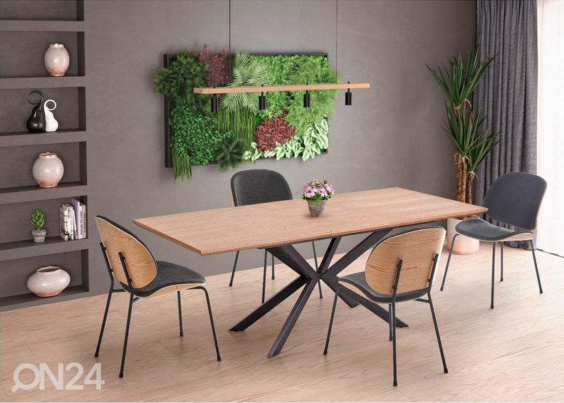 Удлиняющийся обеденный стол 160/200x90 cm увеличить