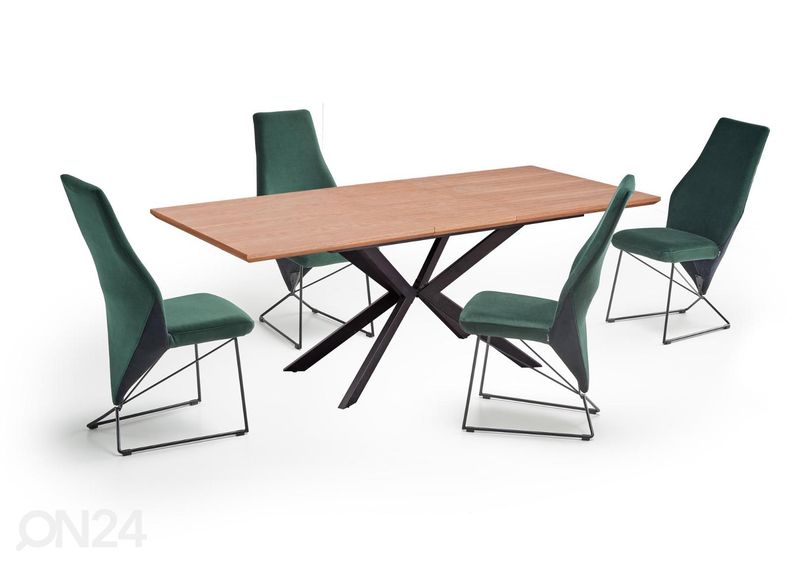 Удлиняющийся обеденный стол 160/200x90 cm увеличить