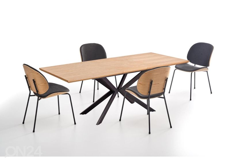 Удлиняющийся обеденный стол 160/200x90 cm увеличить