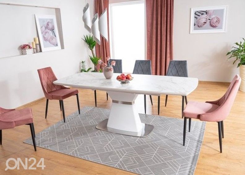 Удлиняющийся обеденный стол 160-210x90 cm увеличить