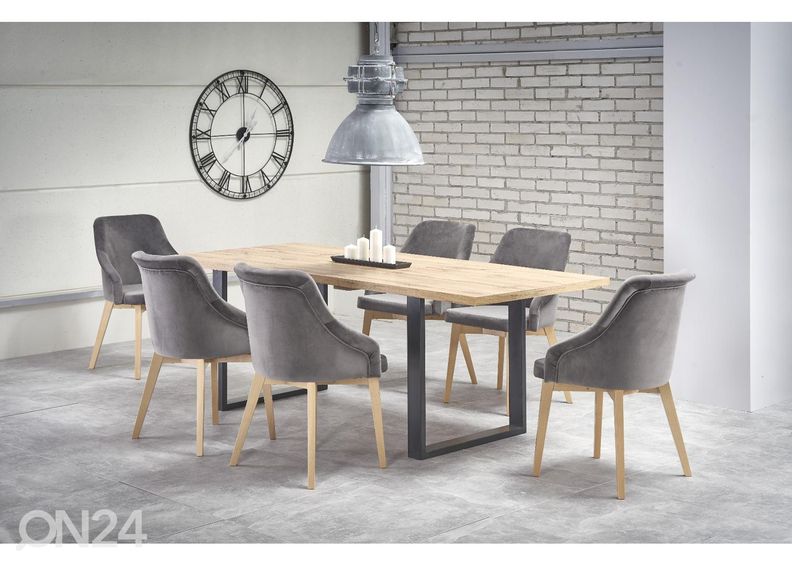 Удлиняющийся обеденный стол 160/210x90 cm увеличить