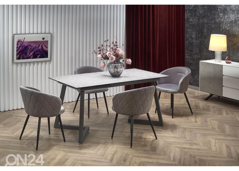 Удлиняющийся обеденный стол 160/210x90 cm увеличить