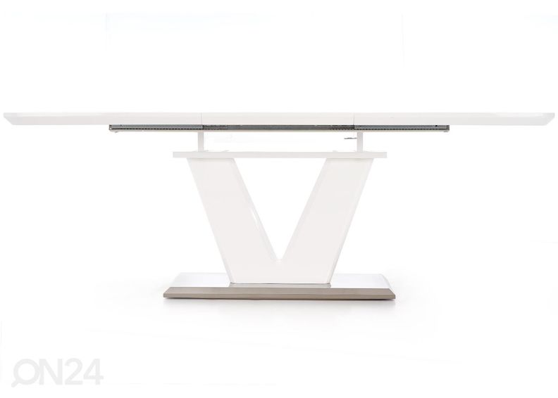 Удлиняющийся обеденный стол 160/220x90 cm увеличить