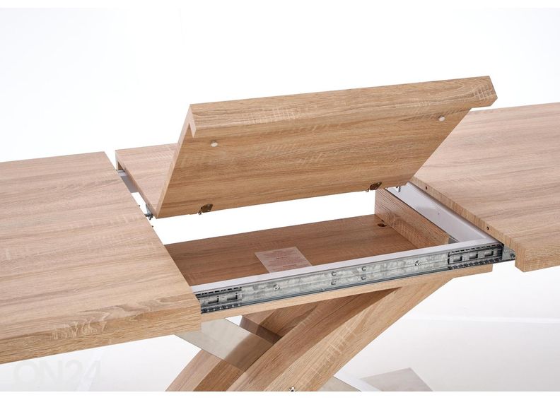 Удлиняющийся обеденный стол 160-220x90 cm увеличить