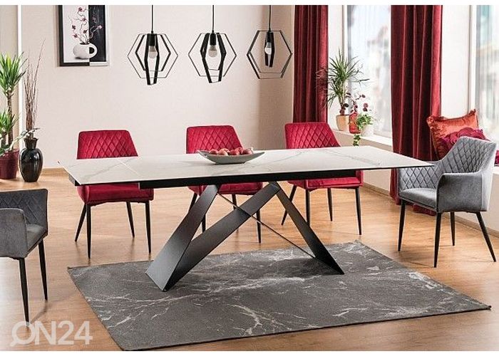 Удлиняющийся обеденный стол 160-240x90 cm увеличить