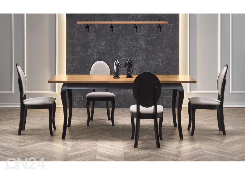 Удлиняющийся обеденный стол 160/240x90 cm увеличить