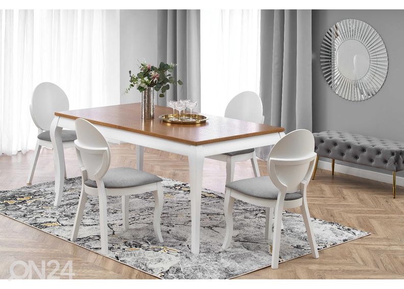 Удлиняющийся обеденный стол 160/240x90 cm увеличить