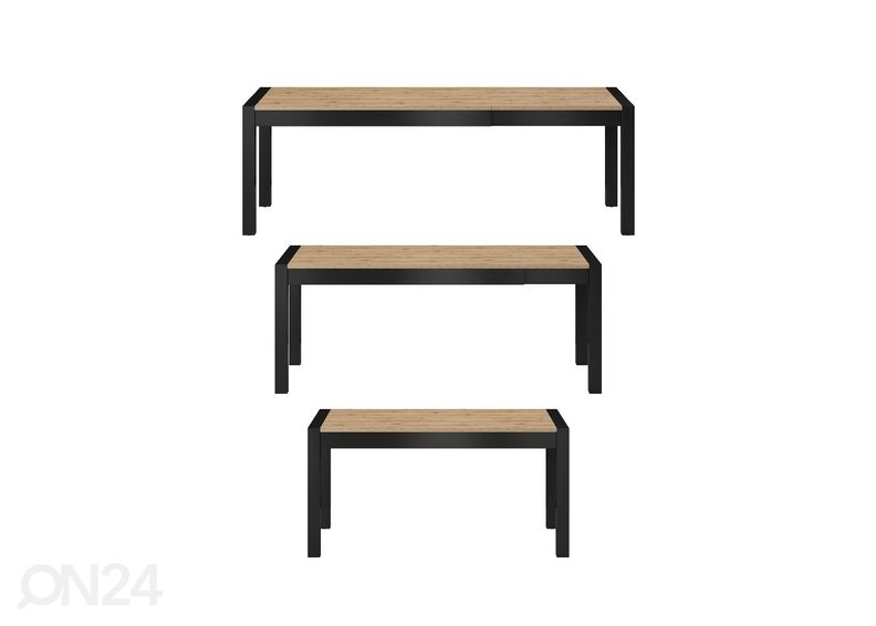 Удлиняющийся обеденный стол 160-240x90 cm увеличить