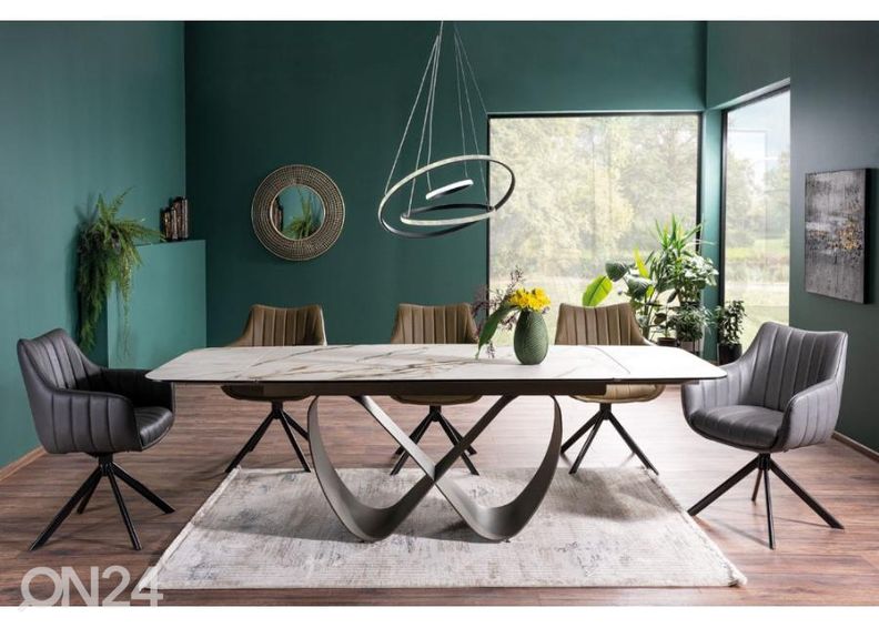 Удлиняющийся обеденный стол 160-240x95 cm увеличить