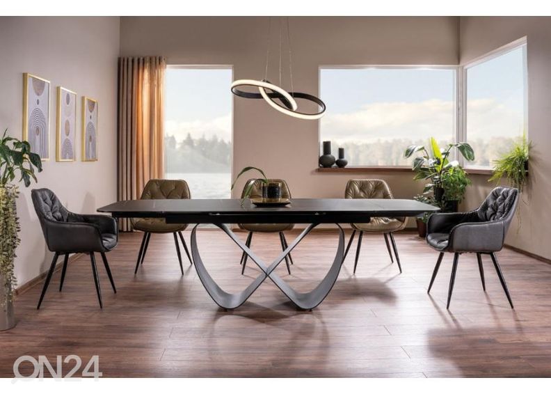 Удлиняющийся обеденный стол 160-240x95 cm увеличить