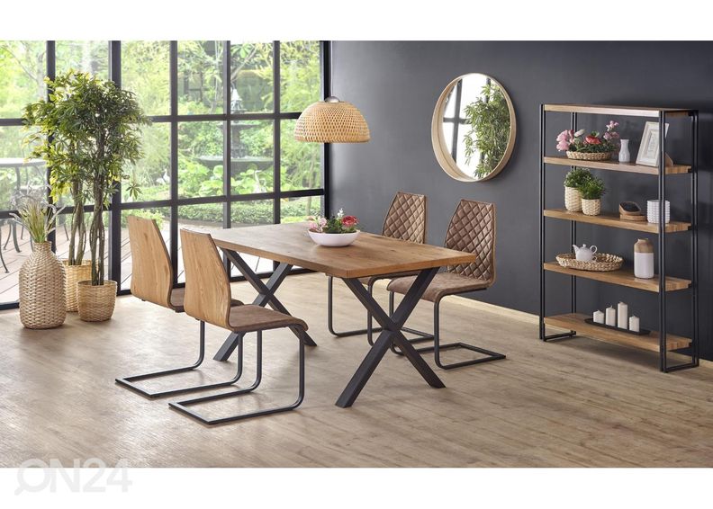 Удлиняющийся обеденный стол 160/250x90 cm увеличить