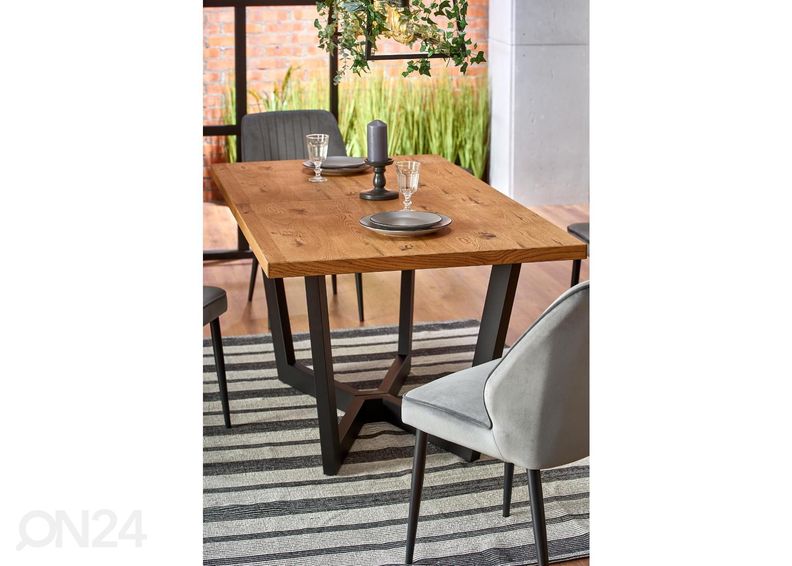 Удлиняющийся обеденный стол 160/250x90 cm увеличить