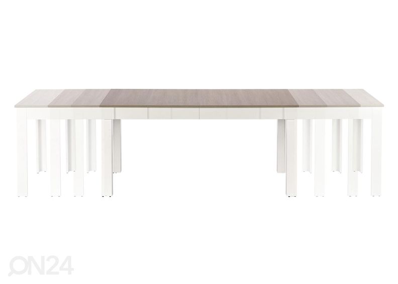 Удлиняющийся обеденный стол 160/300x90 cm увеличить