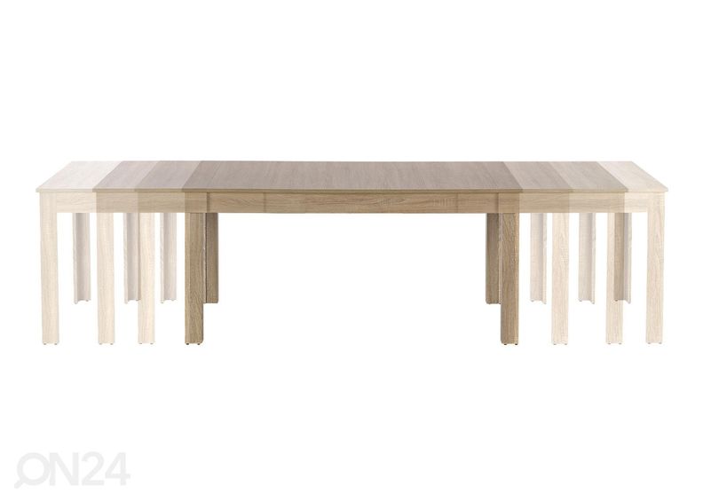 Удлиняющийся обеденный стол 160/300x90 cm увеличить