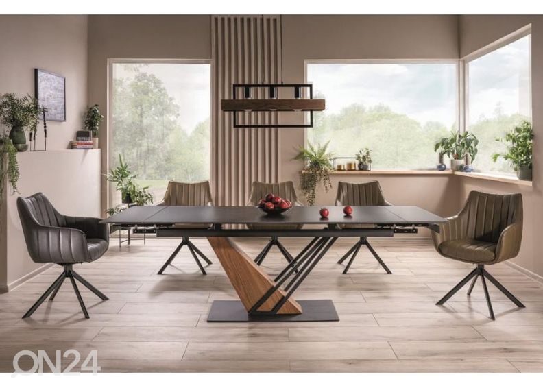 Удлиняющийся обеденный стол 180-240x90 cm увеличить