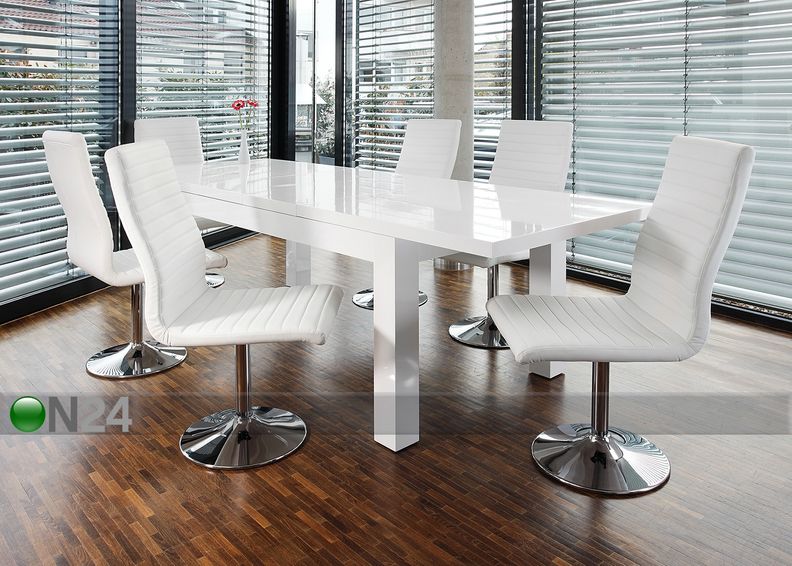 Удлиняющийся обеденный стол 180-260x90 cm увеличить