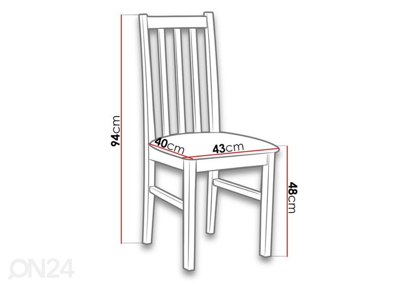 Удлиняющийся обеденный стол 80x120-150 cm + 6 стульев увеличить