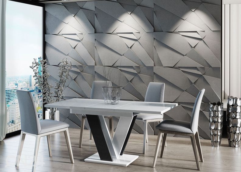 Удлиняющийся обеденный стол 80x120-160 cm увеличить