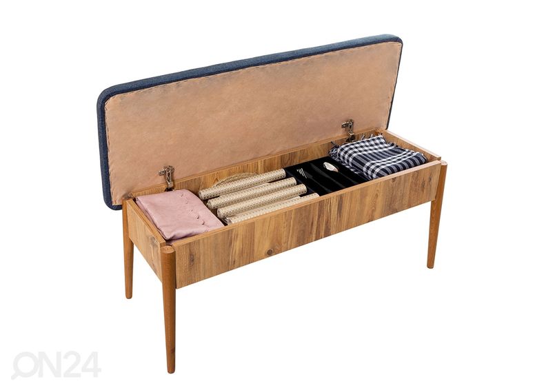 Удлиняющийся обеденный стол 80x130-165 cm + 2 стула +скамья увеличить