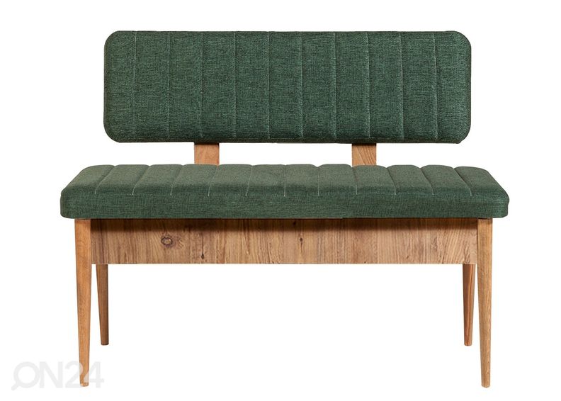 Удлиняющийся обеденный стол 80x130-165 cm + 2 стула+2 скамьи увеличить