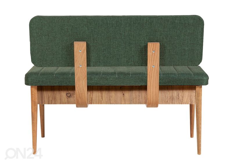 Удлиняющийся обеденный стол 80x130-165 cm + 2 стула+2 скамьи увеличить
