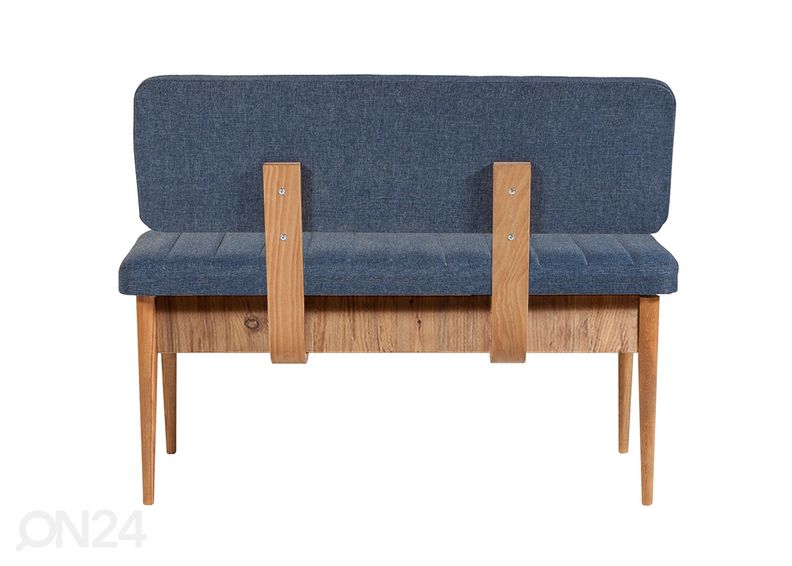 Удлиняющийся обеденный стол 80x130-165 cm + 2 стула+2 скамьи увеличить