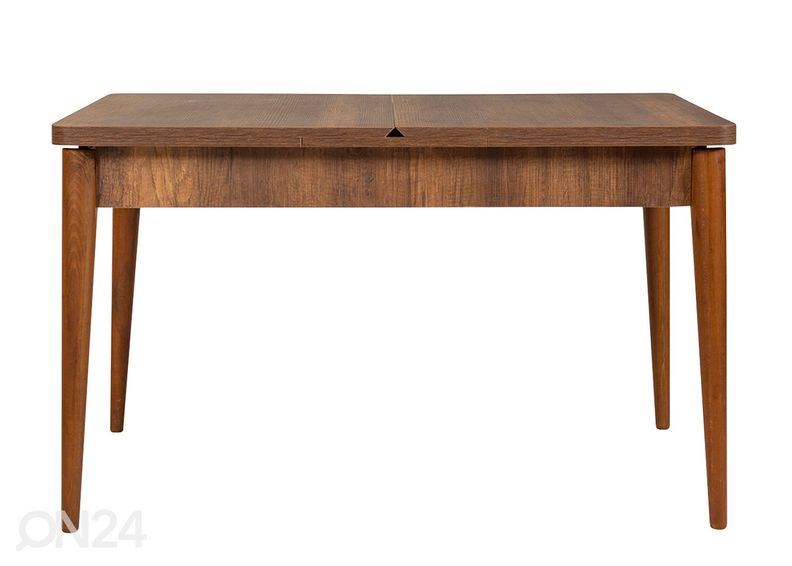 Удлиняющийся обеденный стол 80x130-165 cm + 2 стула+2 скамьи увеличить
