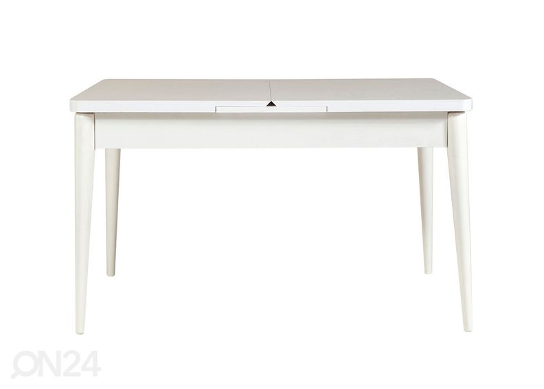 Удлиняющийся обеденный стол 80x130-165 cm + 2 стула+2 скамьи увеличить
