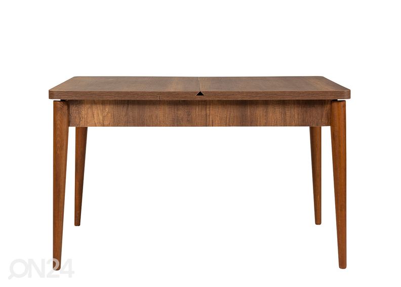 Удлиняющийся обеденный стол 80x130-165 cm + 2 стула+2 скамьи увеличить