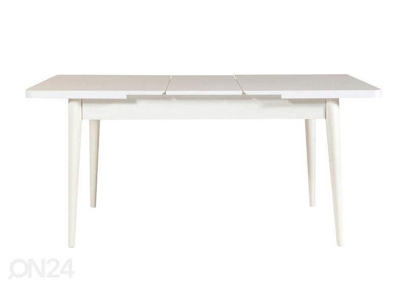 Удлиняющийся обеденный стол 80x130-165 cm + 2 стула+2 скамьи увеличить