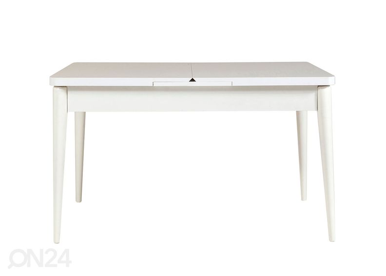 Удлиняющийся обеденный стол 80x130-165 cm + 2 стула+2 скамьи увеличить