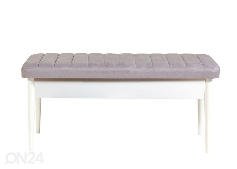 Удлиняющийся обеденный стол 80x130-165 cm + 2 стула+2 скамьи увеличить