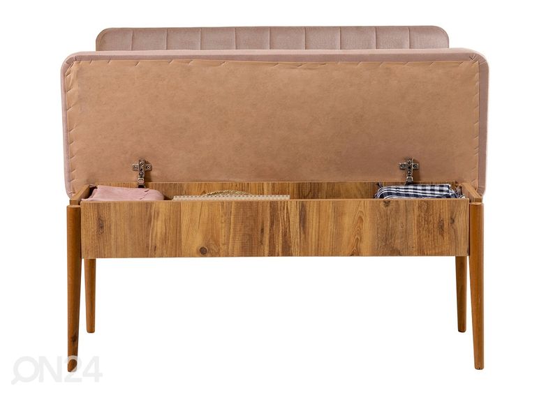 Удлиняющийся обеденный стол 80x130-165 cm + 2 стула+2 скамьи увеличить