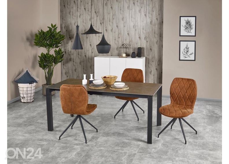 Удлиняющийся обеденный стол 85x120-180 cm увеличить