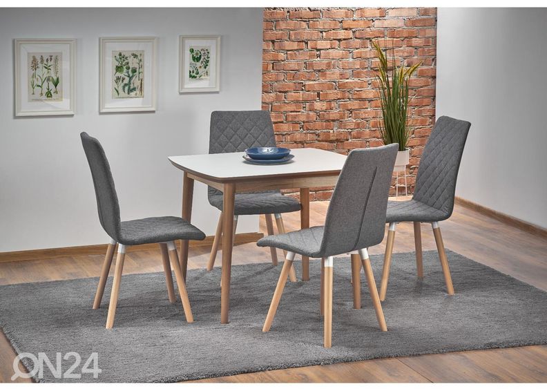 Удлиняющийся обеденный стол 90/190x80 cm увеличить