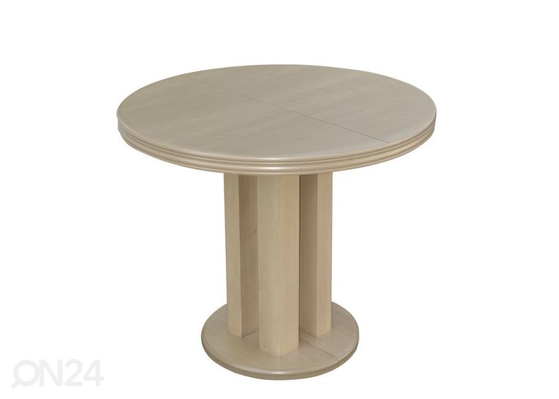 Удлиняющийся обеденный стол 90-240x90 cm + 4 стула увеличить