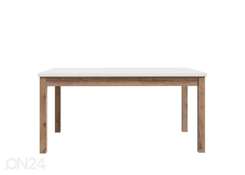 Удлиняющийся обеденный стол 90x160/207 см увеличить