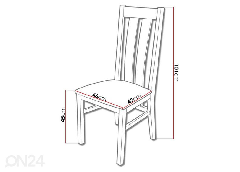 Удлиняющийся обеденный стол 90x90-330 cm + 4 стула увеличить