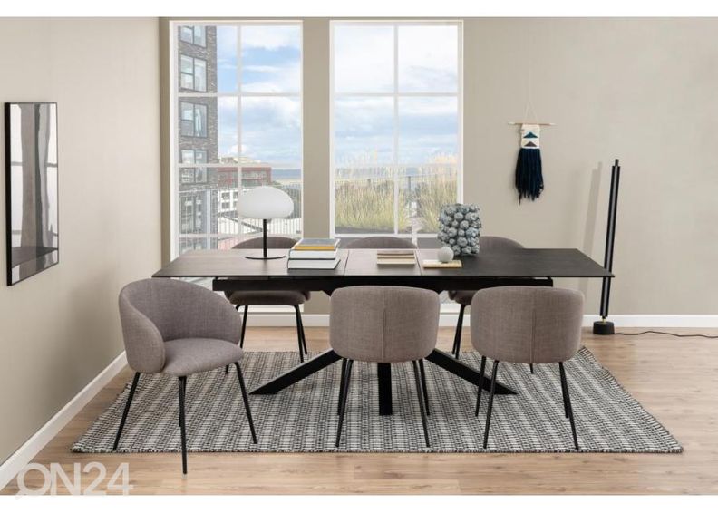 Удлиняющийся обеденный стол Beira 100x200/240 см увеличить