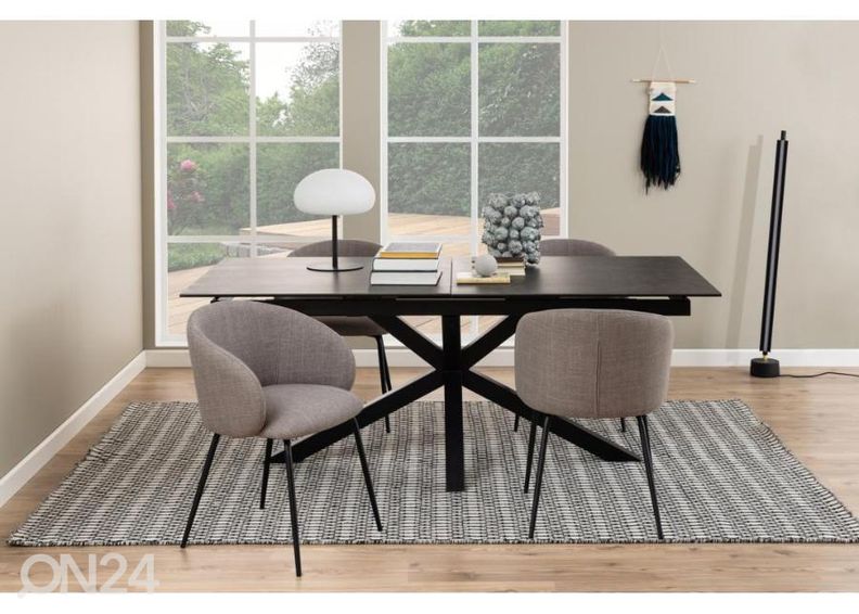 Удлиняющийся обеденный стол Beira 100x200/240 см увеличить