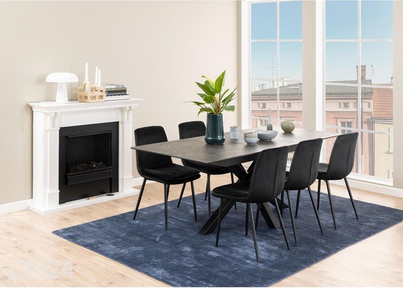 Удлиняющийся обеденный стол Beira 90x168/210 см увеличить