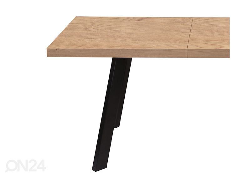 Удлиняющийся обеденный стол Brigit 84,5x159-198 см увеличить